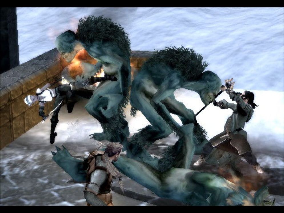 Screenshot ze hry Forgotten Realms: Demon Stone  - Recenze-her.cz