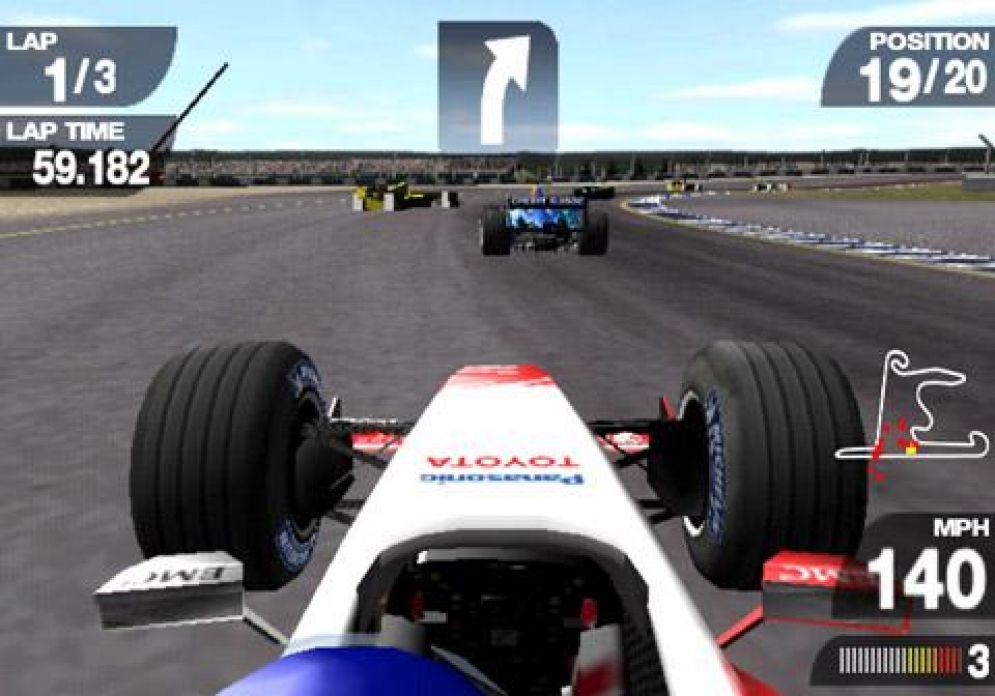 Screenshot ze hry Formula 1 Grand Prix - Recenze-her.cz