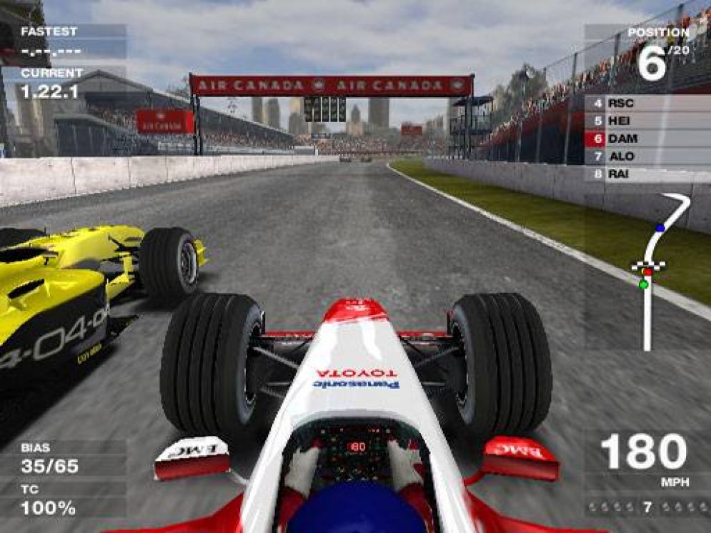 Screenshot ze hry Formula One 04 - Recenze-her.cz