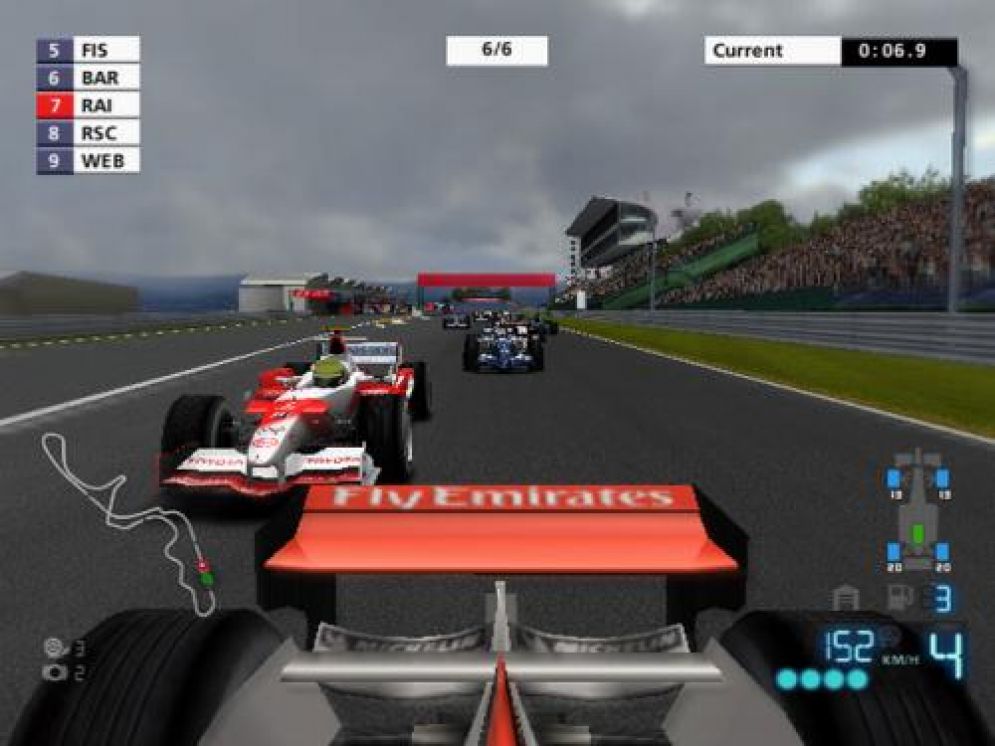 Screenshot ze hry Formula One 2006 - Recenze-her.cz