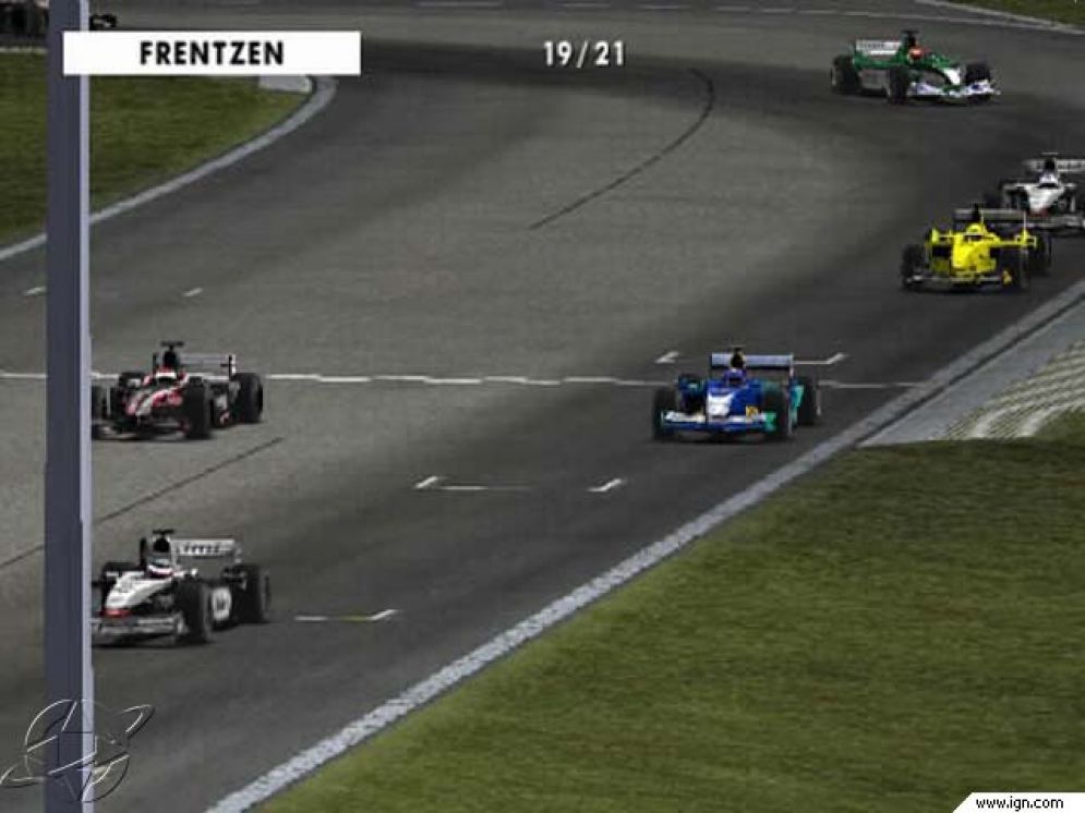 Screenshot ze hry Formula One 2003 - Recenze-her.cz