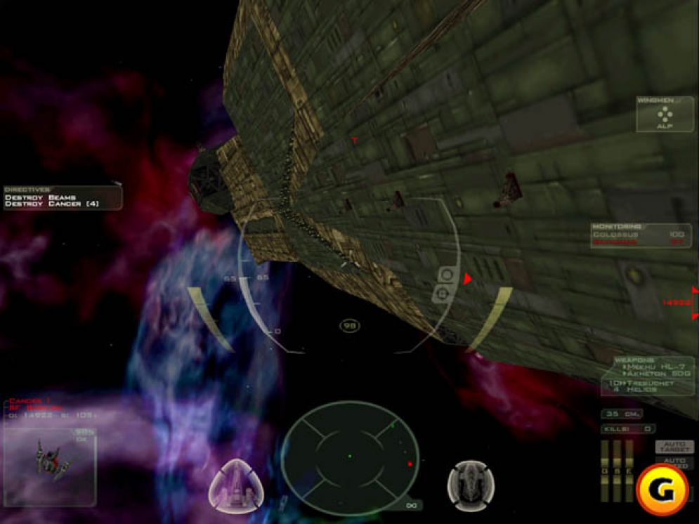 Screenshot ze hry Freespace 2 - Recenze-her.cz