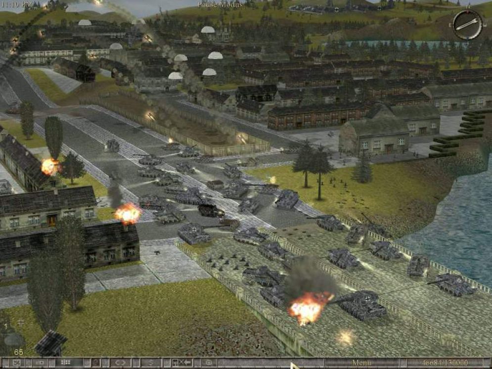 Screenshot ze hry Frontline Attack: War Over Europe - Recenze-her.cz