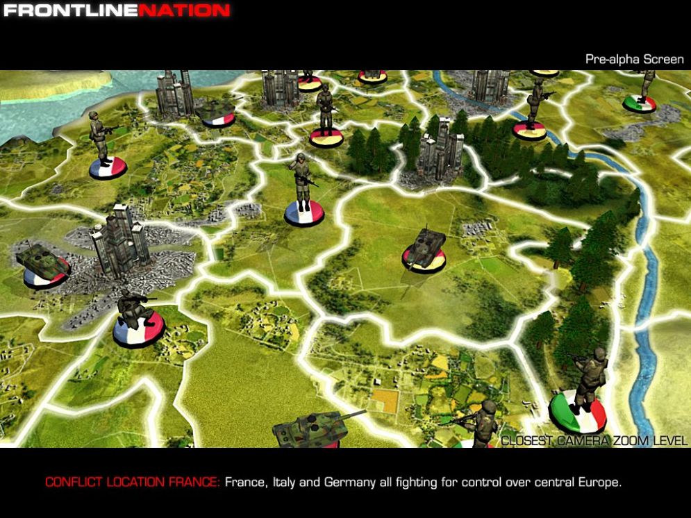 Screenshot ze hry Frontline Nation - Recenze-her.cz
