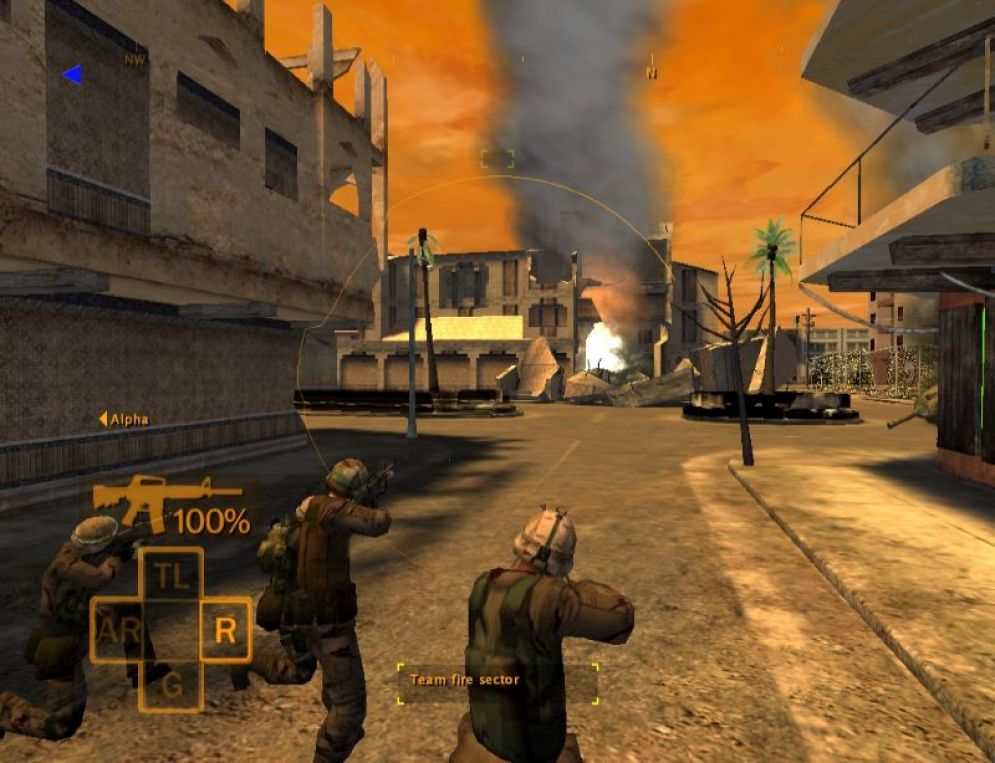 Screenshot ze hry Full Spectrum Warrior - Recenze-her.cz