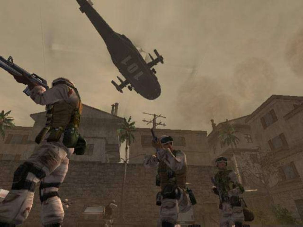 Screenshot ze hry Full Spectrum Warrior - Recenze-her.cz