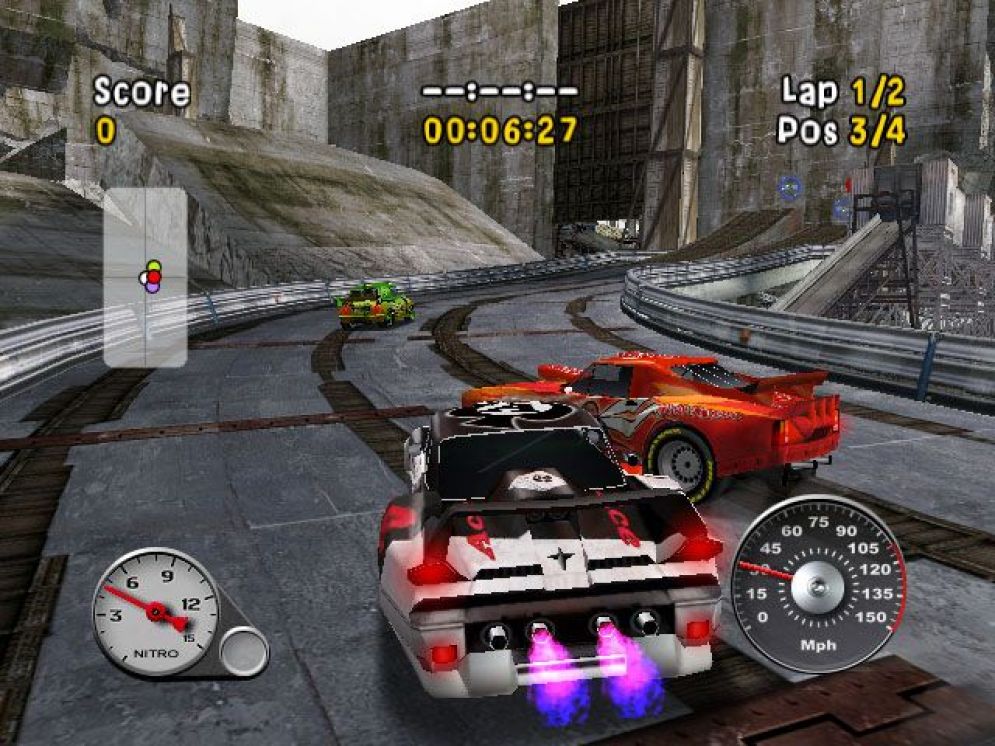 Screenshot ze hry FX Racing - Recenze-her.cz