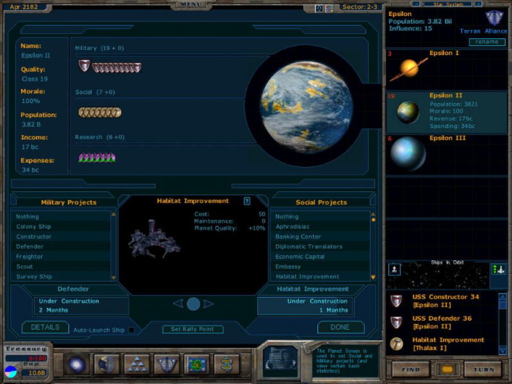 Screenshot ze hry Galactic Civilization: Altarian Propecy  - Recenze-her.cz