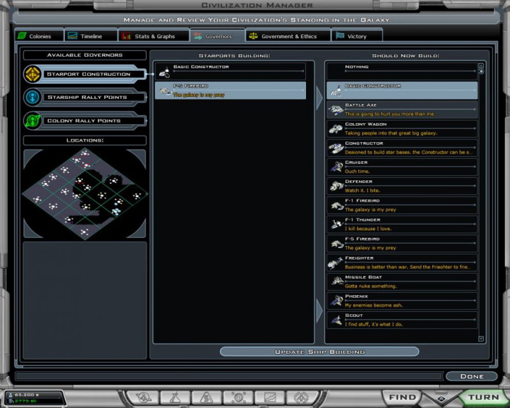 Screenshot ze hry Galactic Civilizations II: Dread Lords - Recenze-her.cz