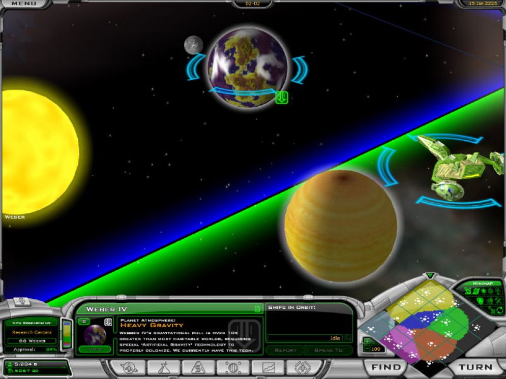 Screenshot ze hry Galactic Civilizations II: Dark Avatar - Recenze-her.cz