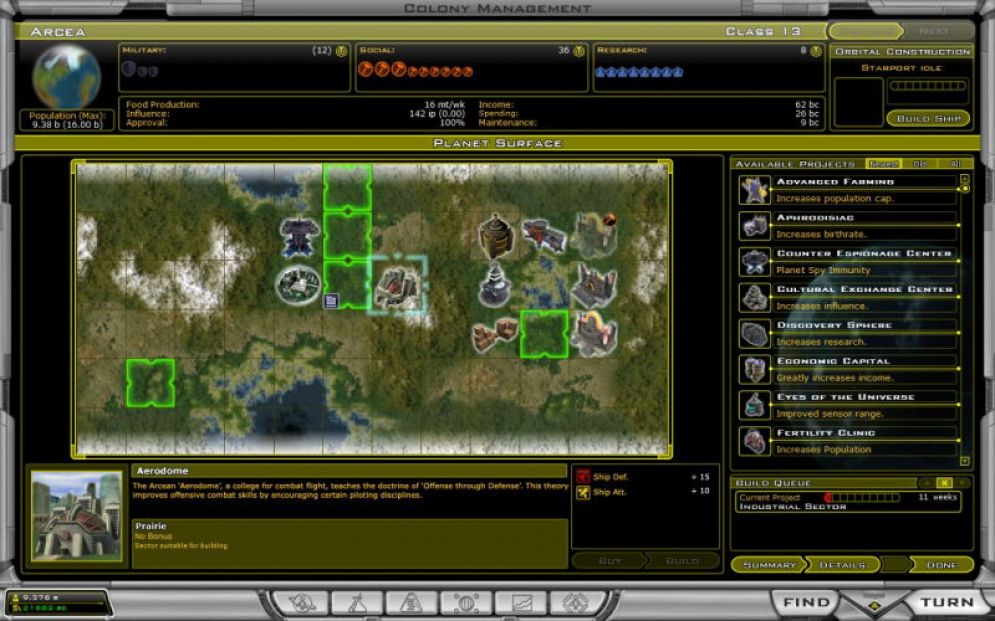Screenshot ze hry Galactic Civilizations II: Twilight of the Arnor - Recenze-her.cz