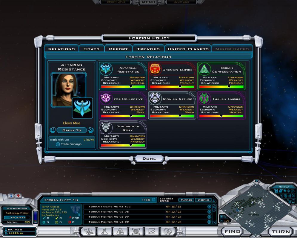 Screenshot ze hry Galactic Civilizations II: Ultimate Edition - Recenze-her.cz