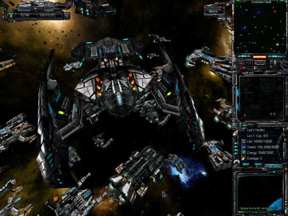 Screenshot ze hry Galactic Dream: Rage of War - Recenze-her.cz