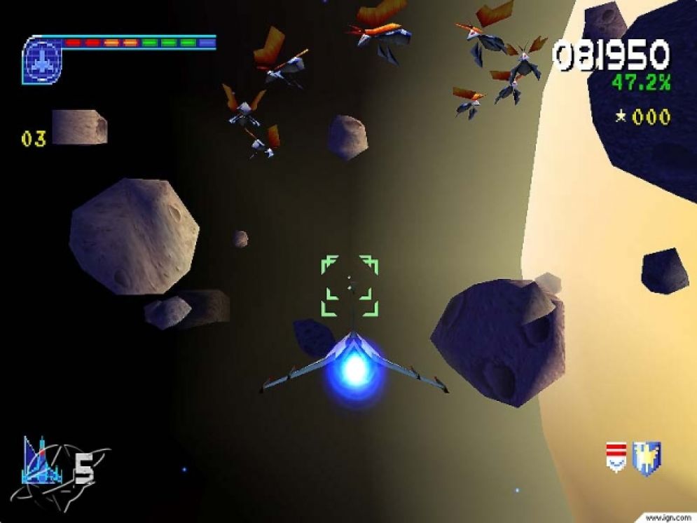 Screenshot ze hry Galaga: Destination Earth - Recenze-her.cz