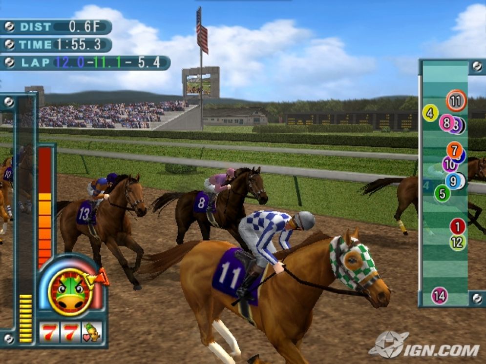Screenshot ze hry Gallop Racer - Recenze-her.cz
