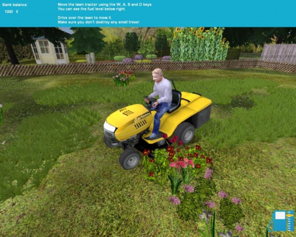 Screenshot ze hry Garden Simulator - Recenze-her.cz