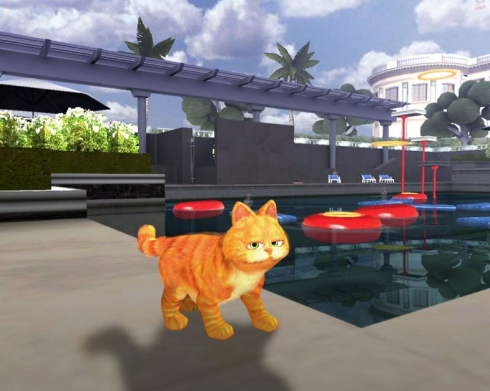 Screenshot ze hry Garfield: Tale of Two Kitties - Recenze-her.cz