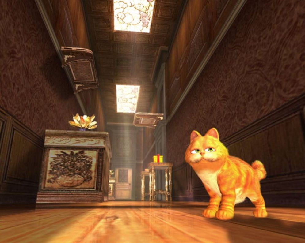 Screenshot ze hry Garfield: Tale of Two Kitties - Recenze-her.cz