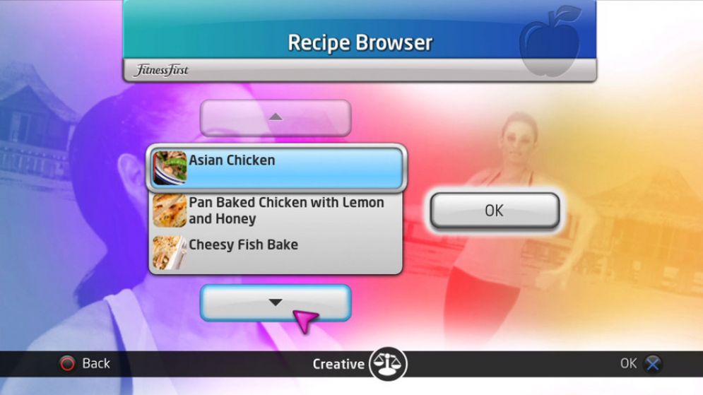 Screenshot ze hry Get Fit With Mel B - Recenze-her.cz