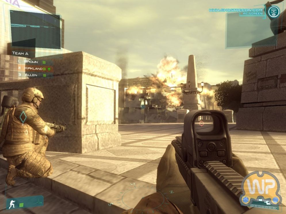 Screenshot ze hry Ghost Recon: Advanced Warfighter - Recenze-her.cz