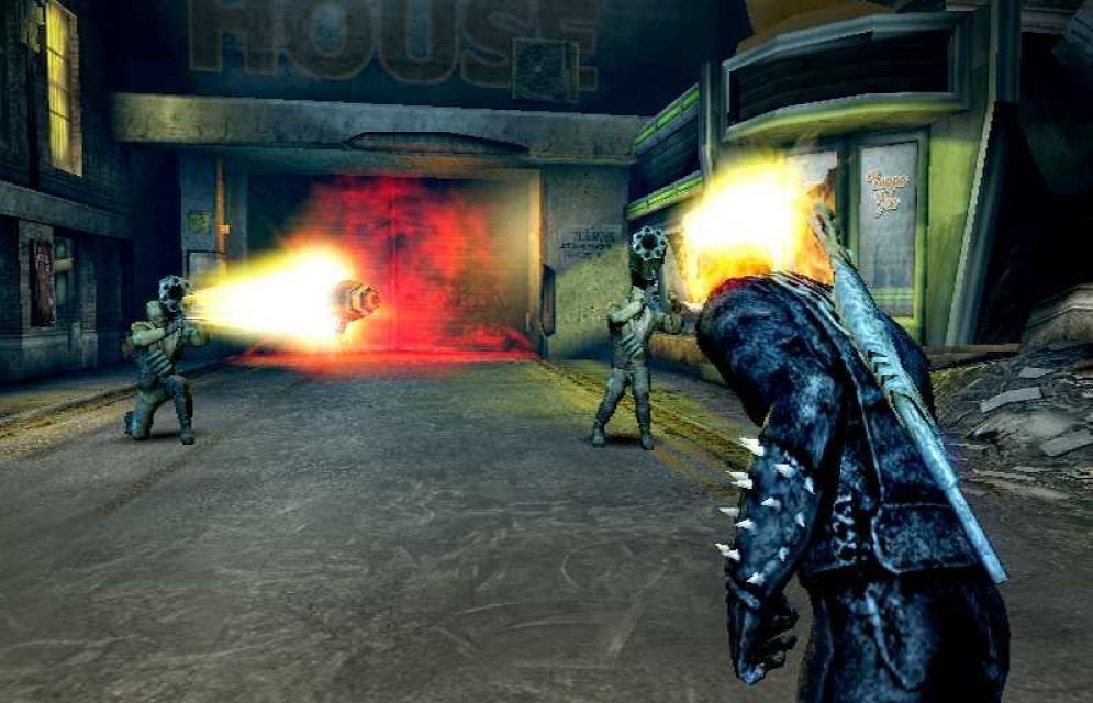 Screenshot ze hry Ghost Rider - Recenze-her.cz