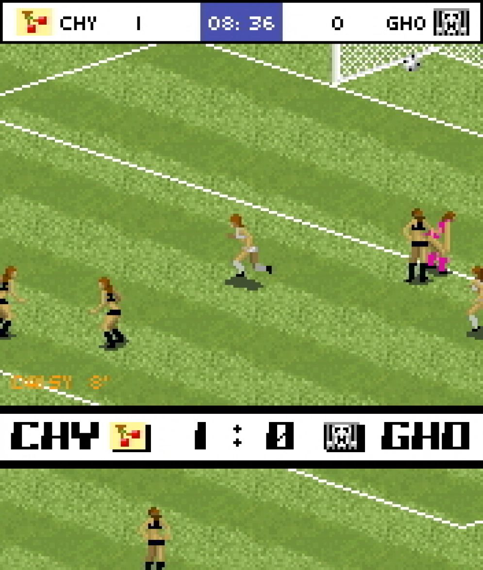 Screenshot ze hry Girls Cup 2007 - Recenze-her.cz