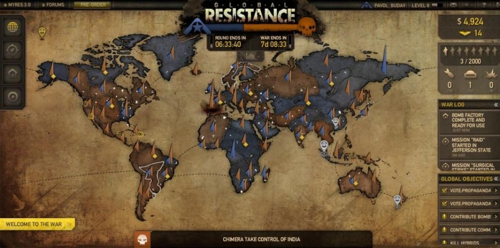 Screenshot ze hry Global Resistance - Recenze-her.cz