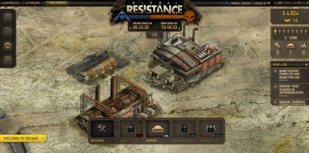 Screenshot ze hry Global Resistance - Recenze-her.cz