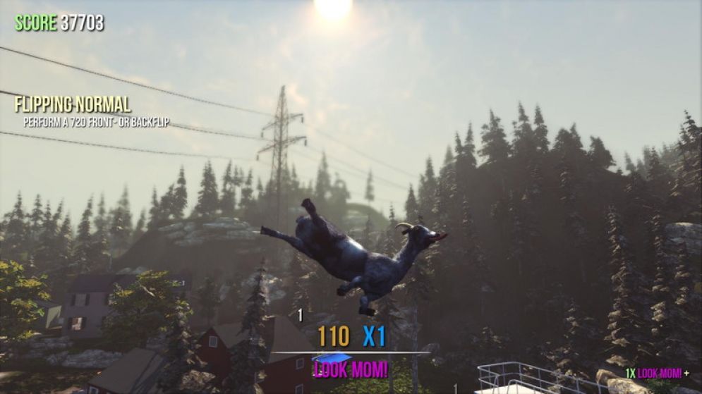 Screenshot ze hry Goat Simulator - Recenze-her.cz