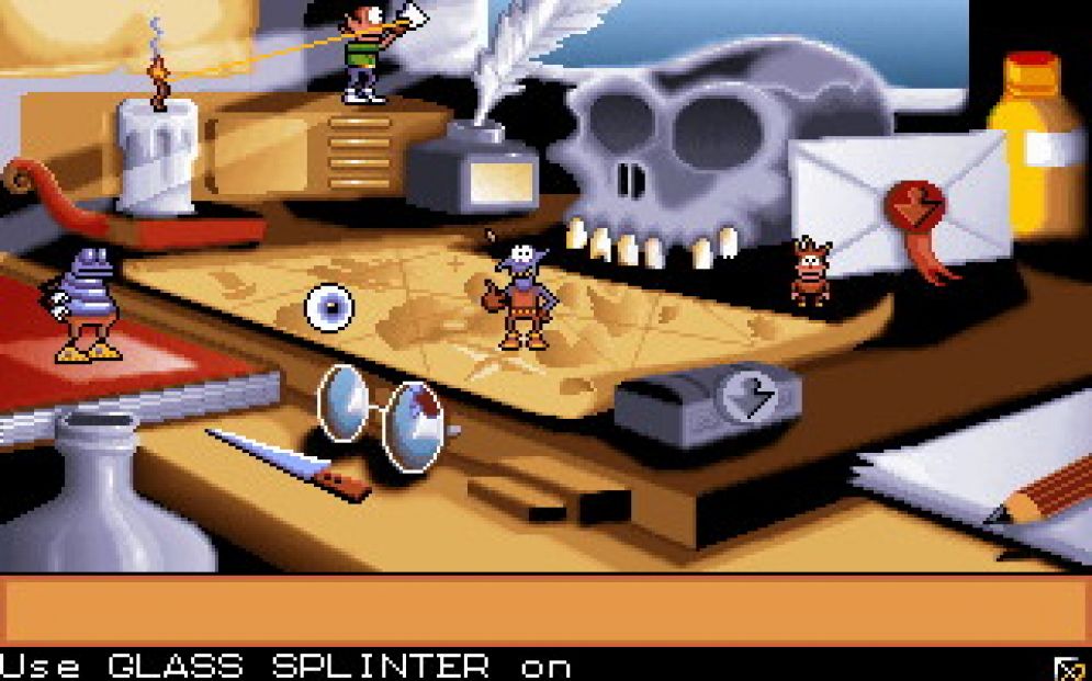 Screenshot ze hry Gobliins 2: The Prince Buffoon - Recenze-her.cz