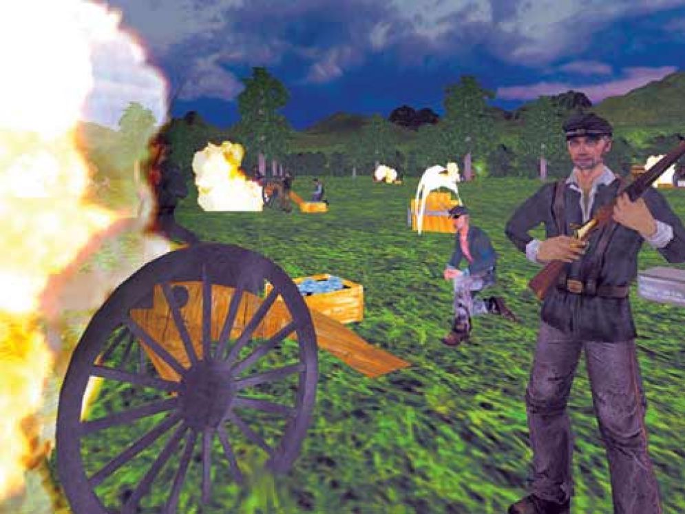 Screenshot ze hry Gods and Generals - Recenze-her.cz