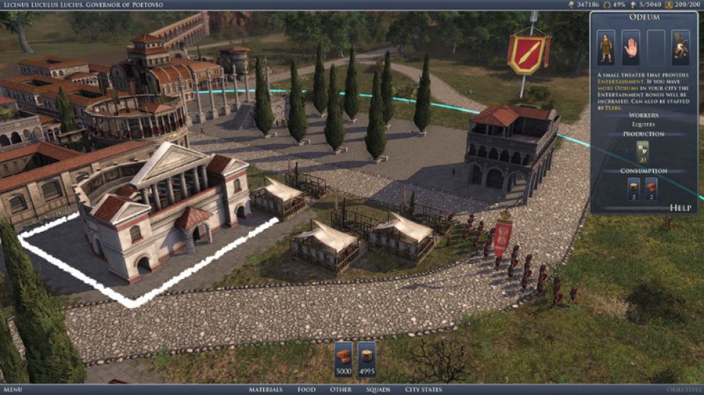 Screenshot ze hry Grand Ages Rome Reign of Augustus - Recenze-her.cz