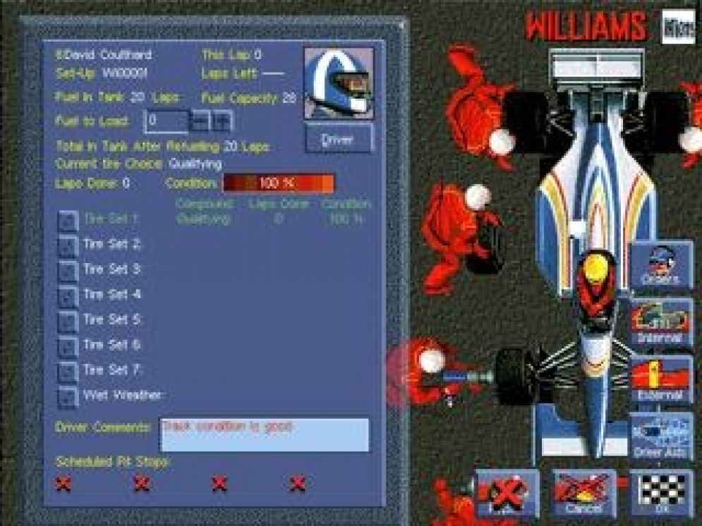 Screenshot ze hry Grand Prix Manager - Recenze-her.cz