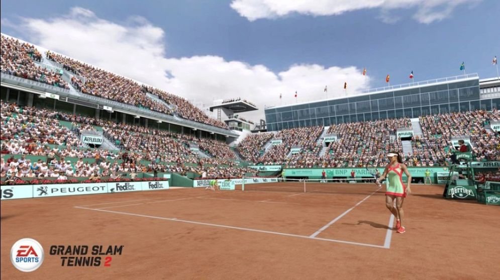 Screenshot ze hry Grand Slam Tennis 2 - Recenze-her.cz