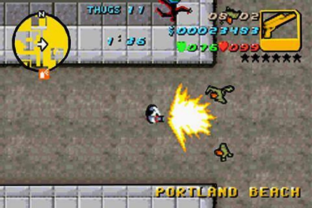 Screenshot ze hry Grand Theft Auto Advance - Recenze-her.cz