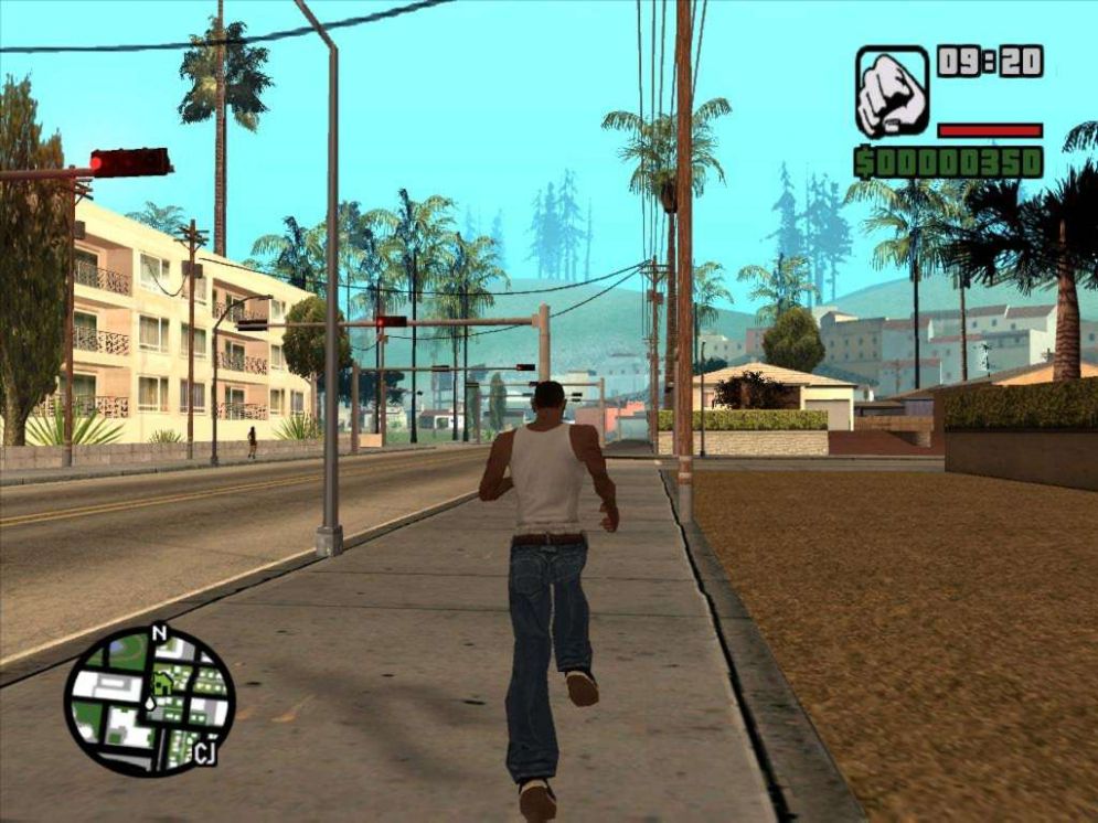 Screenshot ze hry Grand Theft Auto: San Andreas - Recenze-her.cz