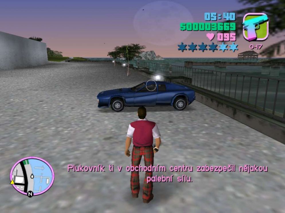 Screenshot ze hry Grand Theft Auto: Vice City - Recenze-her.cz