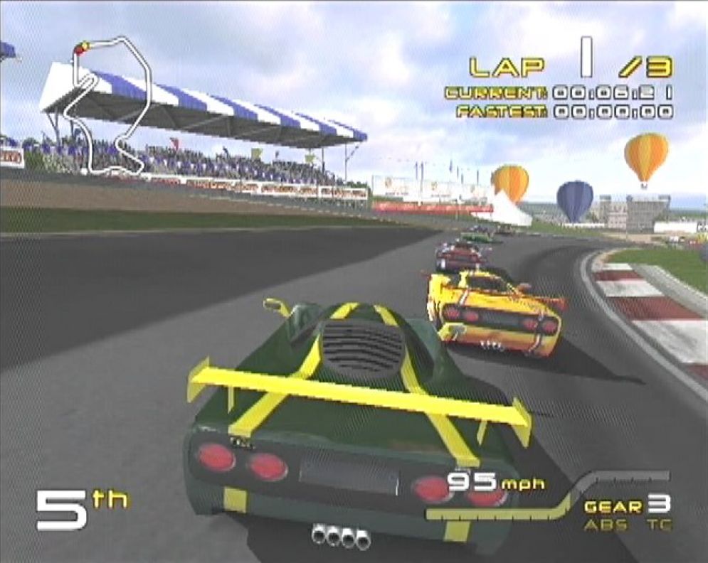 Screenshot ze hry Grand Tour Racing 400 - Recenze-her.cz