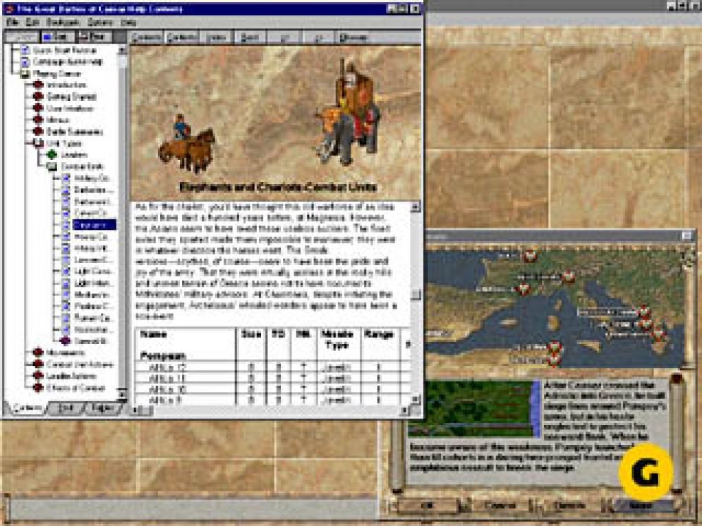 Screenshot ze hry Great Battles of Caesar - Recenze-her.cz