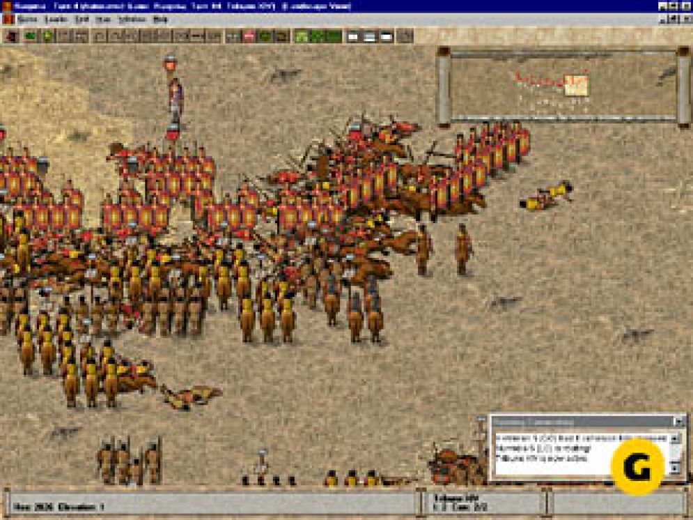 Screenshot ze hry Great Battles of Caesar - Recenze-her.cz