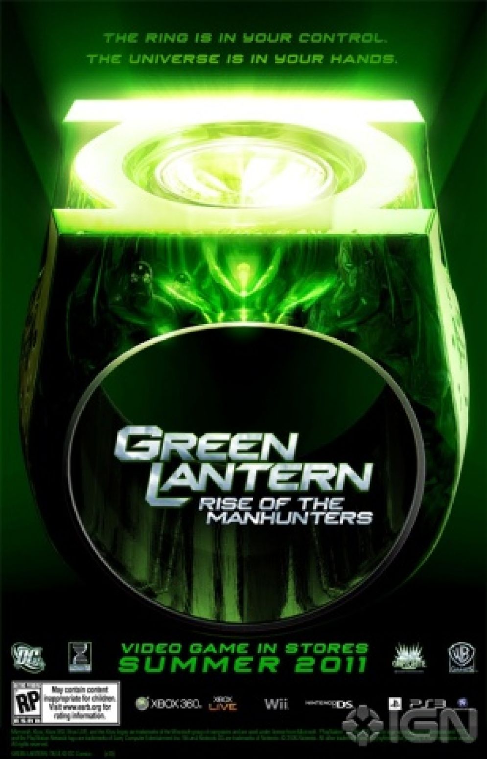 Screenshot ze hry Green Lantern: Rise of the Manhunters - Recenze-her.cz