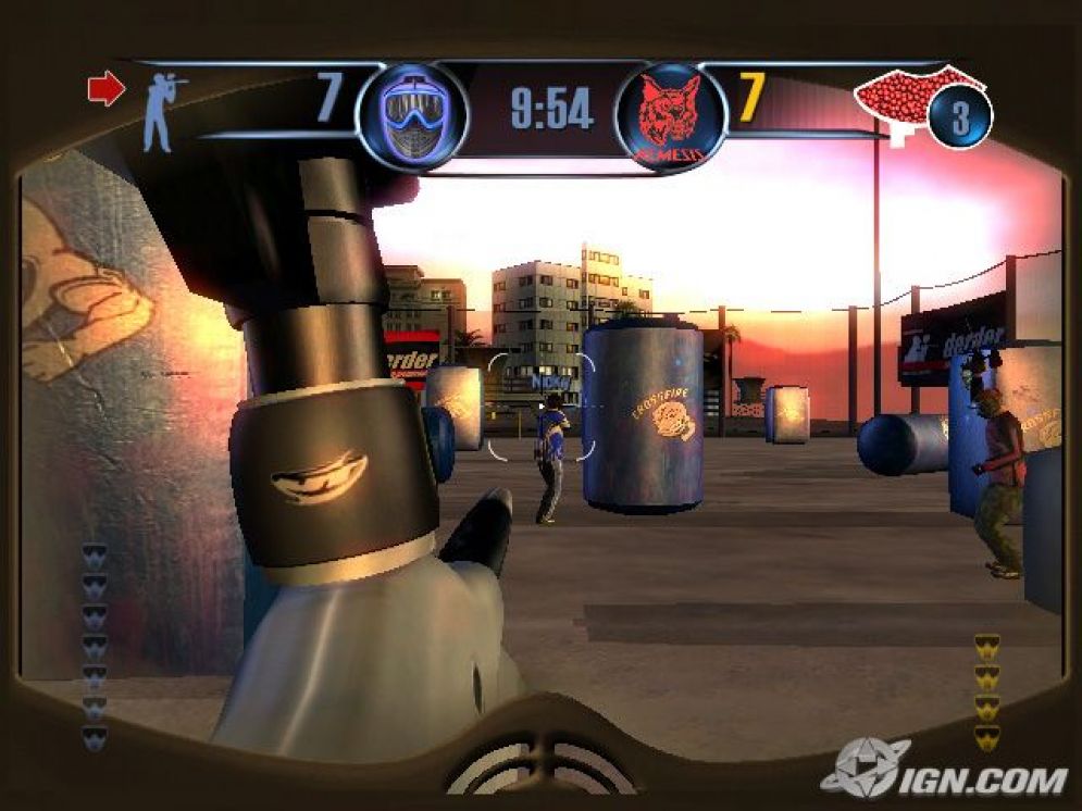 Screenshot ze hry Greg Hastings Tournament Paintball  - Recenze-her.cz