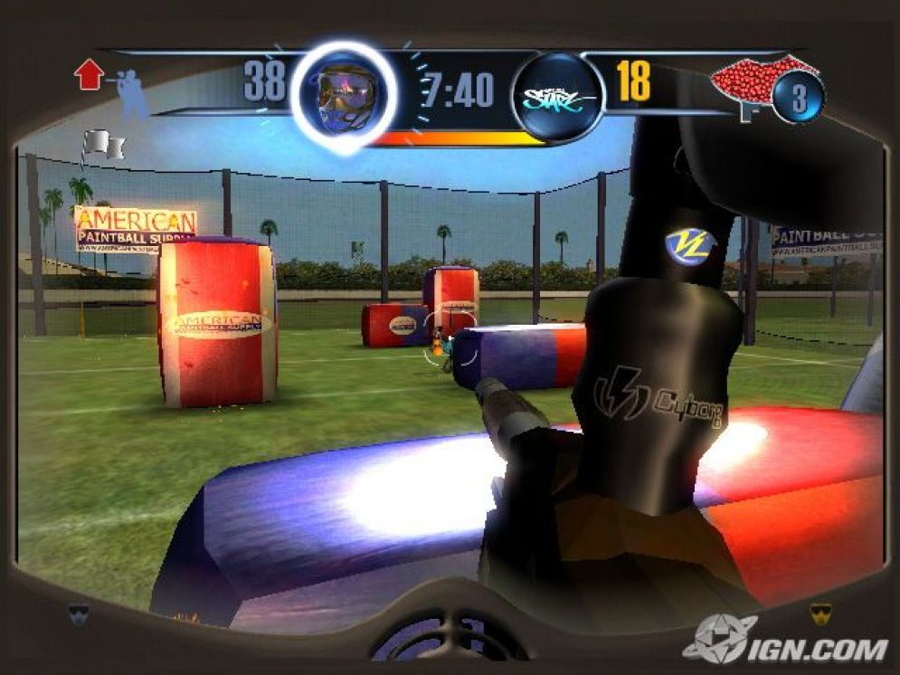 Screenshot ze hry Greg Hastings Tournament Paintball  - Recenze-her.cz