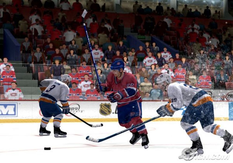 Screenshot ze hry Gretzky NHL 2005 - Recenze-her.cz