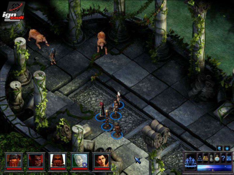 Screenshot ze hry Greyhawk: The Temple of Elemental Evil - Recenze-her.cz