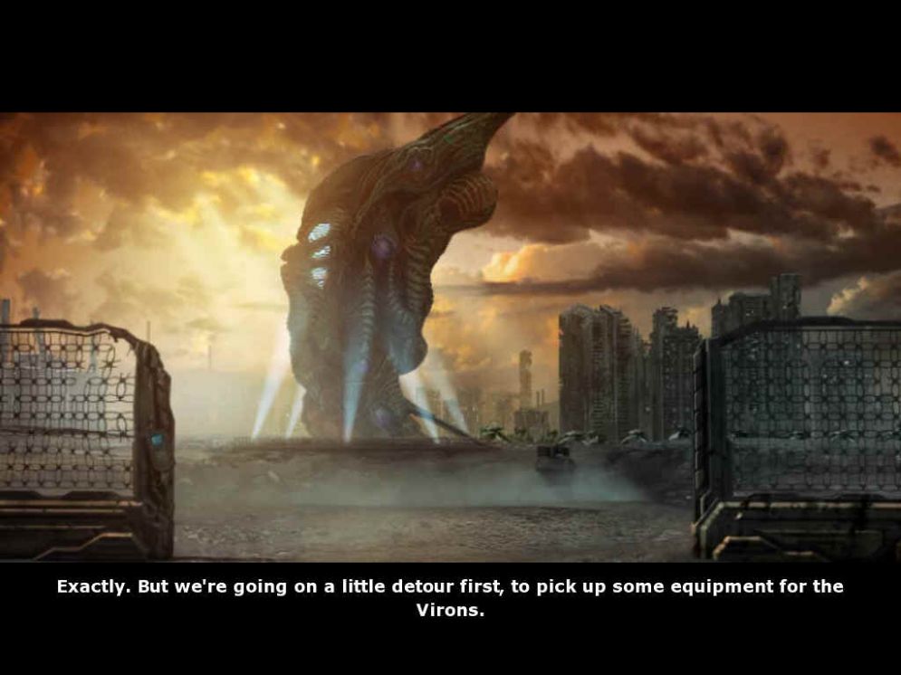 Screenshot ze hry Ground Control 2: Operation Exodus  - Recenze-her.cz