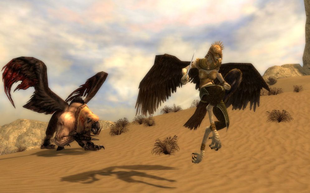 Screenshot ze hry Guild Wars: Nightfall - Recenze-her.cz