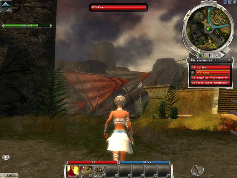 Screenshot ze hry Guild Wars: Nightfall - Recenze-her.cz