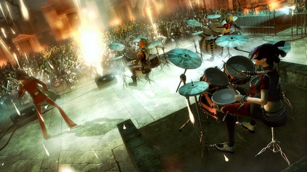 Screenshot ze hry Guitar Hero 5 - Recenze-her.cz