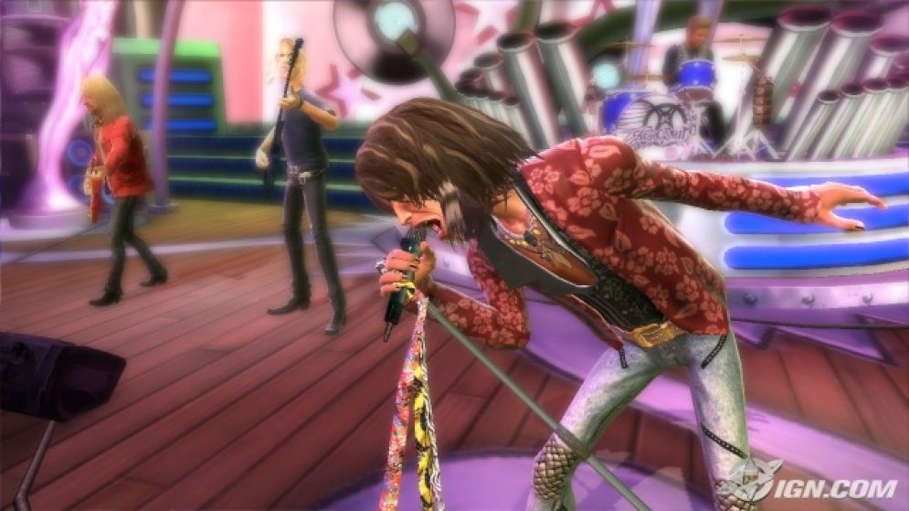 Screenshot ze hry Guitar Hero: Aerosmith - Recenze-her.cz